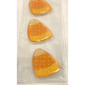 Recollections Rhinestone clips Set Of 5 Candy Corn Design 224550 Embellishment